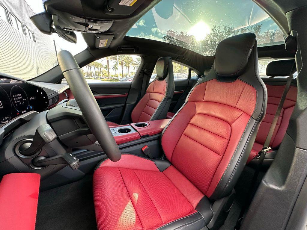 used 2025 Porsche Taycan car, priced at $134,995
