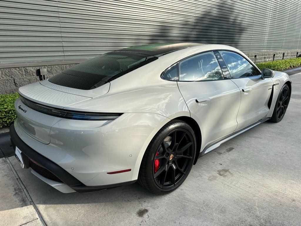 used 2025 Porsche Taycan car, priced at $134,995