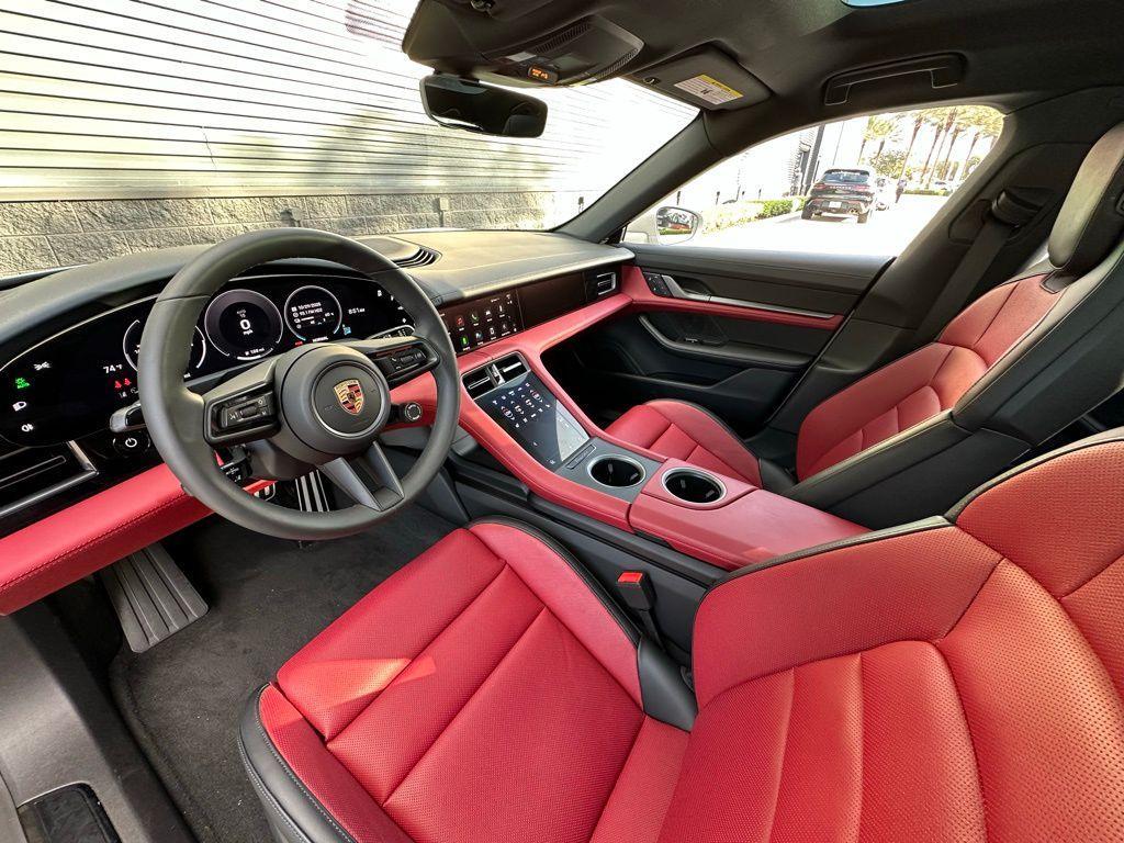 used 2025 Porsche Taycan car, priced at $134,995