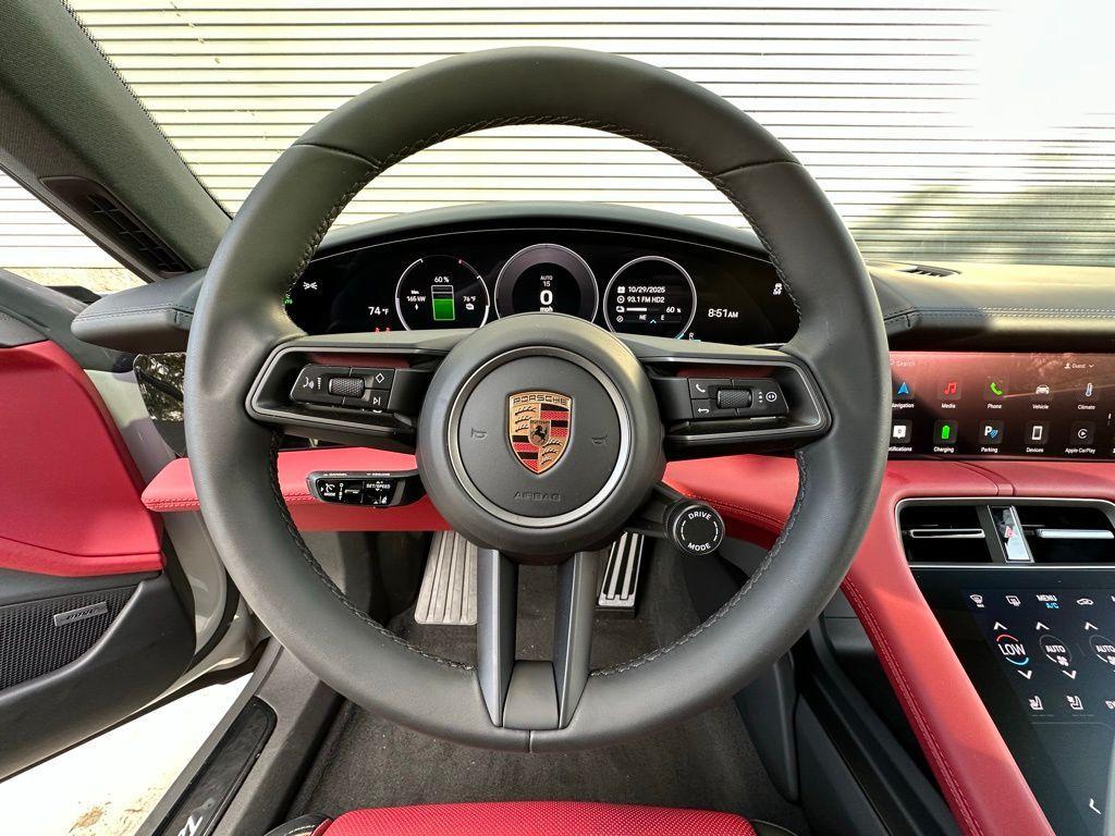 used 2025 Porsche Taycan car, priced at $134,995