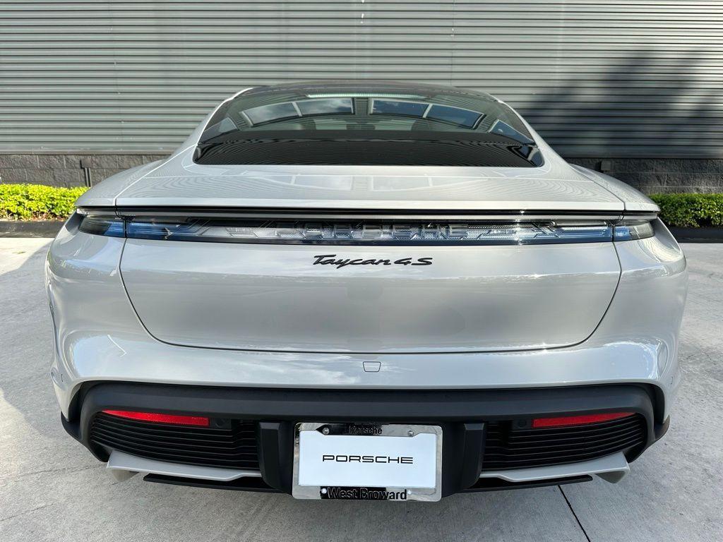 used 2025 Porsche Taycan car, priced at $134,995