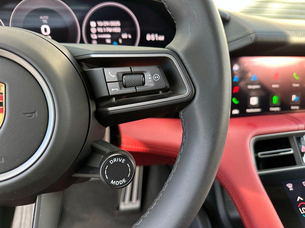 used 2025 Porsche Taycan car, priced at $134,995