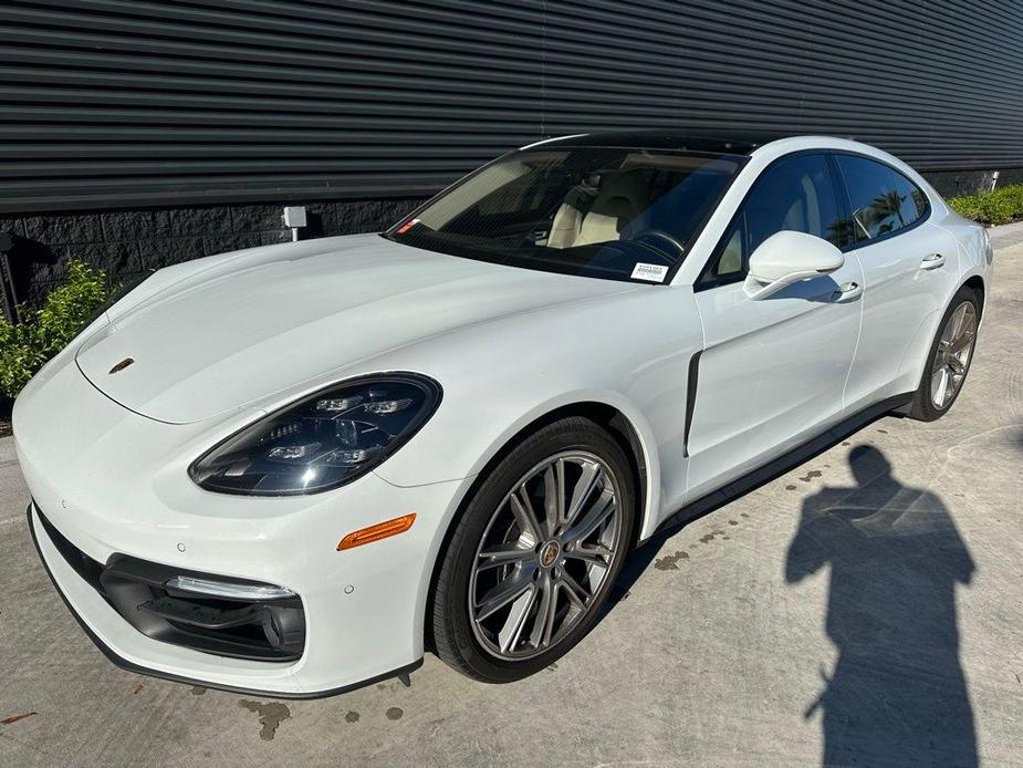 used 2022 Porsche Panamera car, priced at $81,995