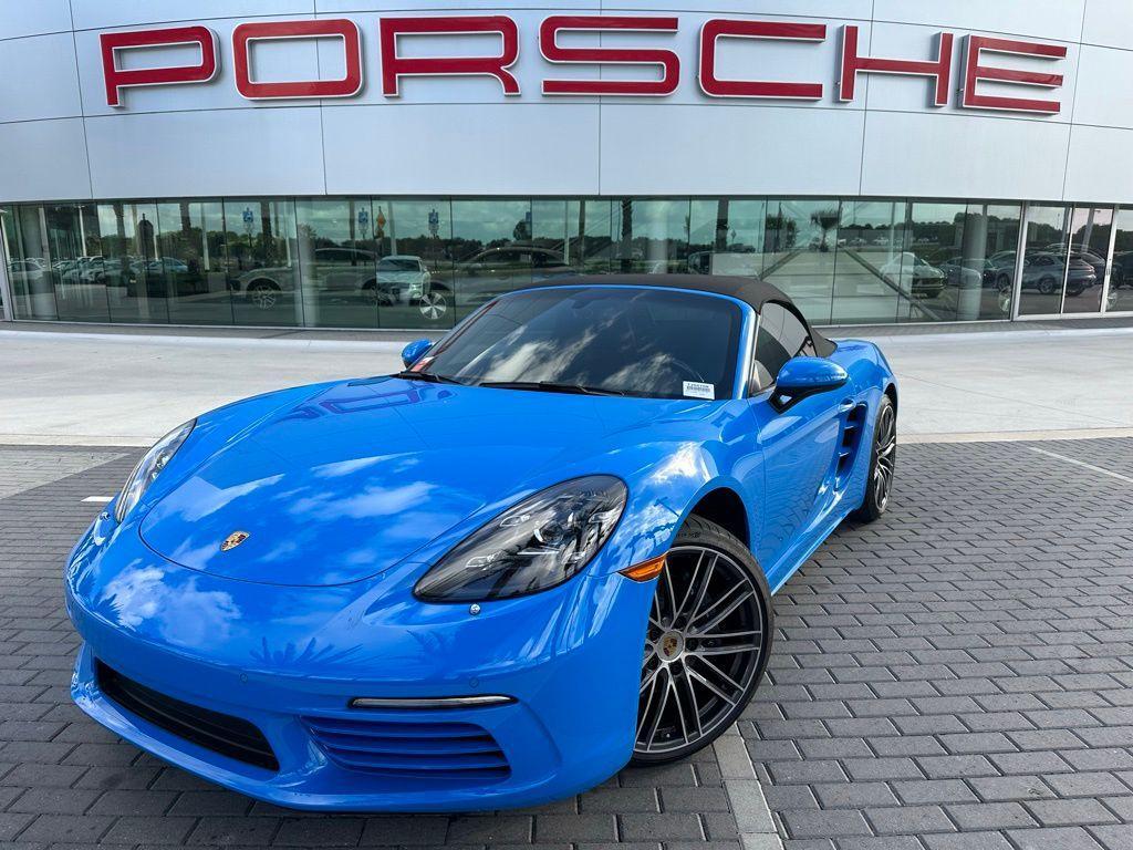 used 2024 Porsche 718 Boxster car, priced at $89,975