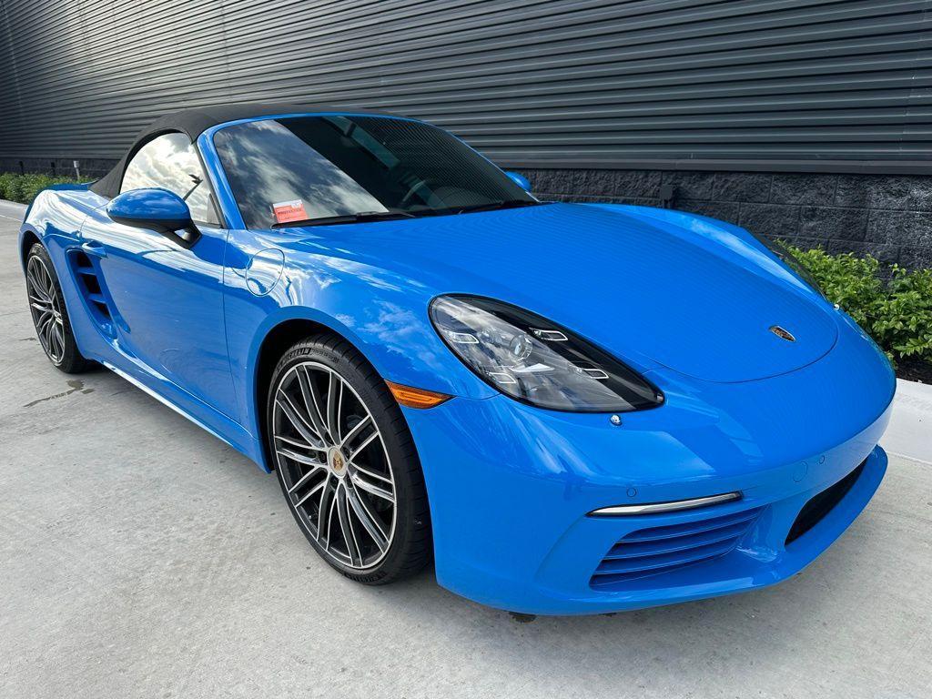 used 2024 Porsche 718 Boxster car, priced at $89,975