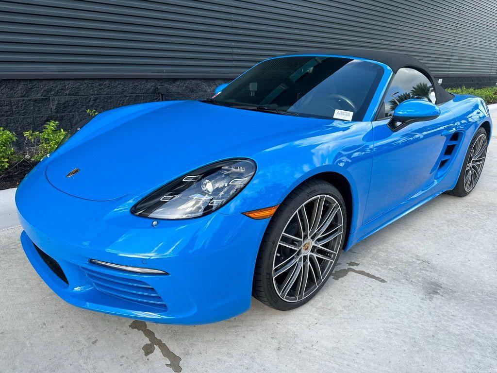 used 2024 Porsche 718 Boxster car, priced at $89,975