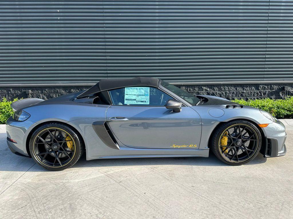 used 2025 Porsche 718 Spyder car, priced at $229,995