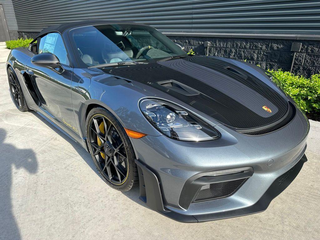 used 2025 Porsche 718 Spyder car, priced at $229,995