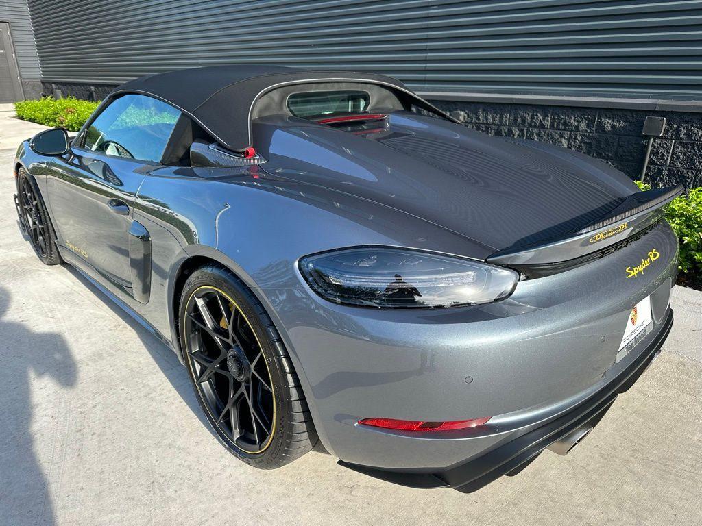 used 2025 Porsche 718 Spyder car, priced at $229,995