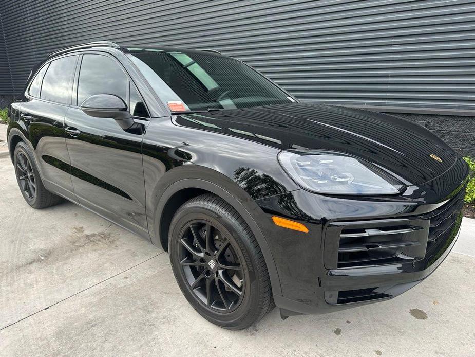 used 2024 Porsche Cayenne car, priced at $83,995