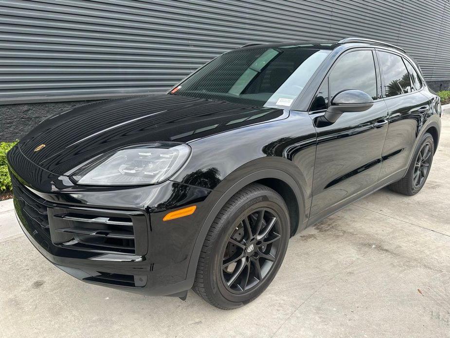 used 2024 Porsche Cayenne car, priced at $83,995