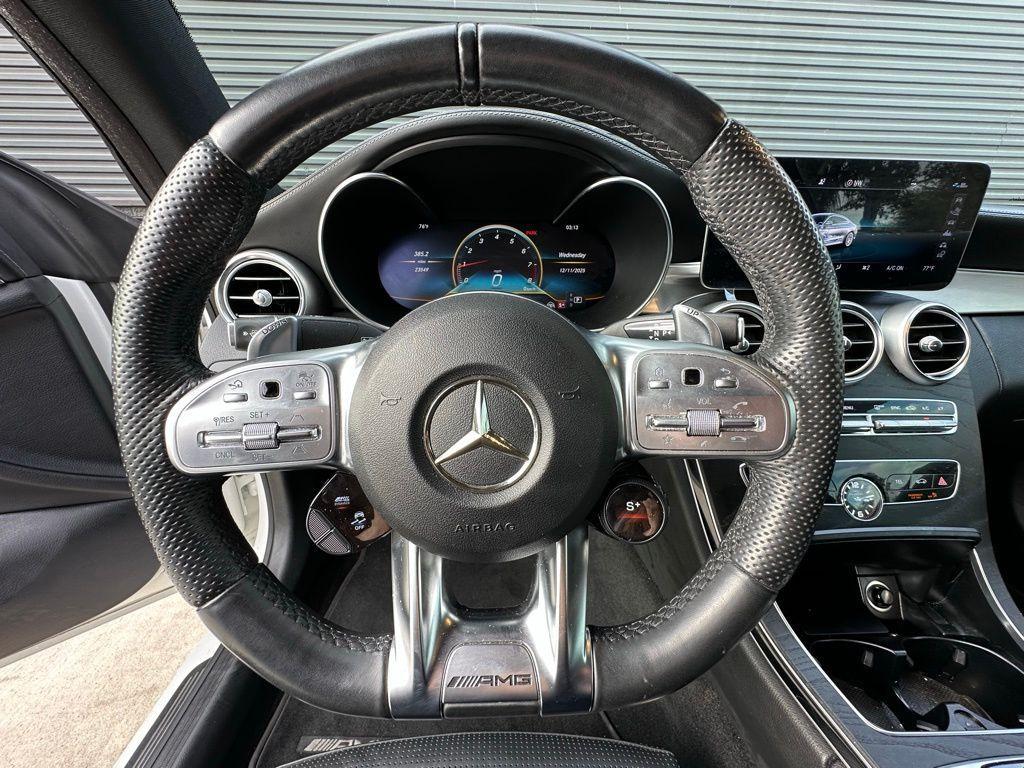 used 2021 Mercedes-Benz AMG C 63 car, priced at $62,995
