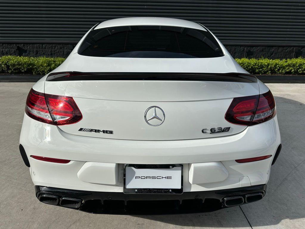 used 2021 Mercedes-Benz AMG C 63 car, priced at $62,995
