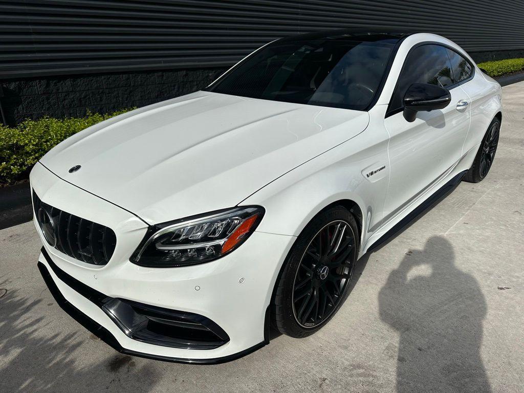used 2021 Mercedes-Benz AMG C 63 car, priced at $62,995