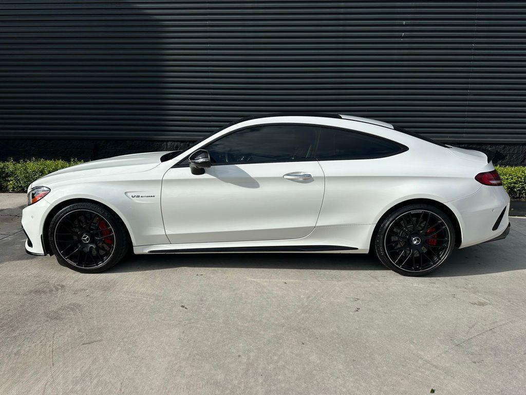 used 2021 Mercedes-Benz AMG C 63 car, priced at $62,995