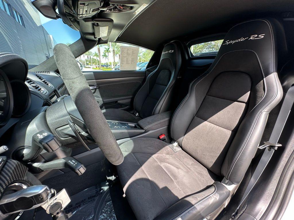 used 2025 Porsche 718 Spyder car, priced at $198,995