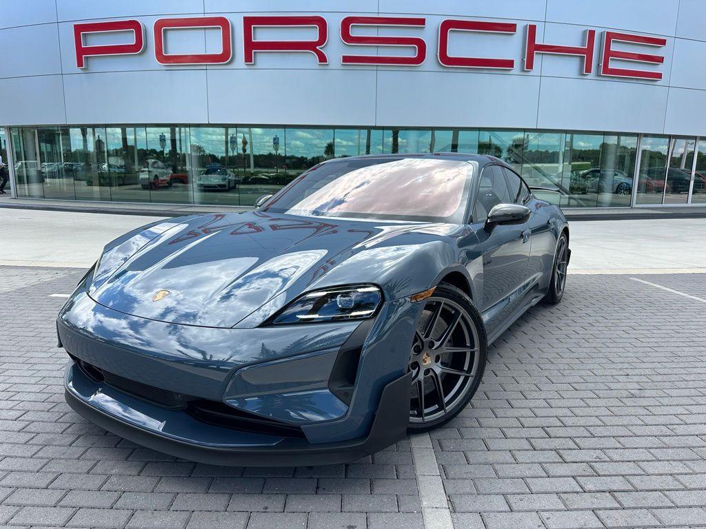 new 2025 Porsche Taycan car, priced at $246,545