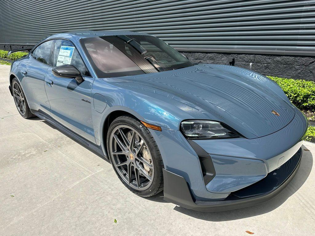 new 2025 Porsche Taycan car, priced at $246,545
