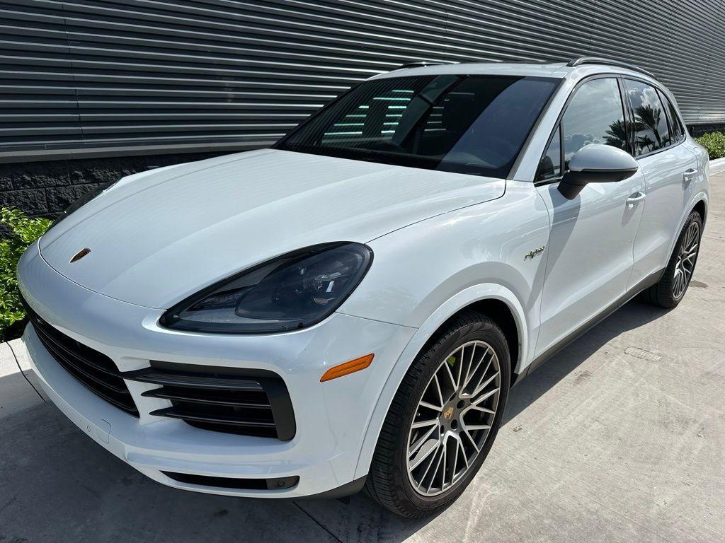 used 2023 Porsche Cayenne E-Hybrid car, priced at $84,995