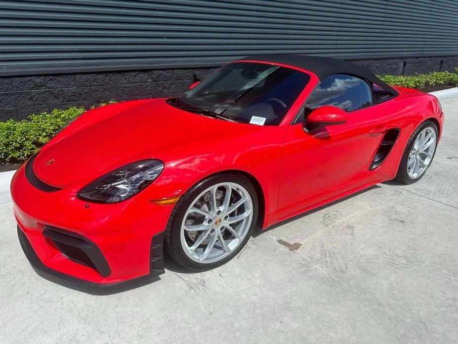 used 2023 Porsche 718 Spyder car, priced at $149,995