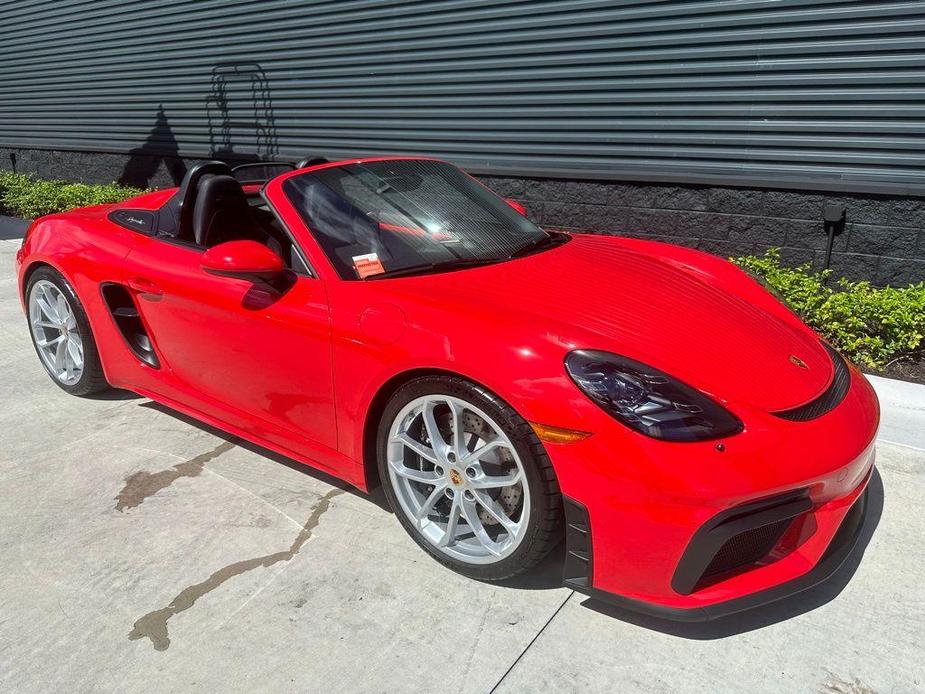 used 2023 Porsche 718 Spyder car, priced at $149,995