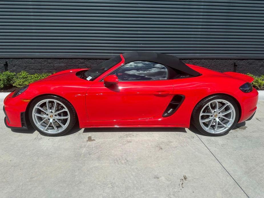 used 2023 Porsche 718 Spyder car, priced at $149,995