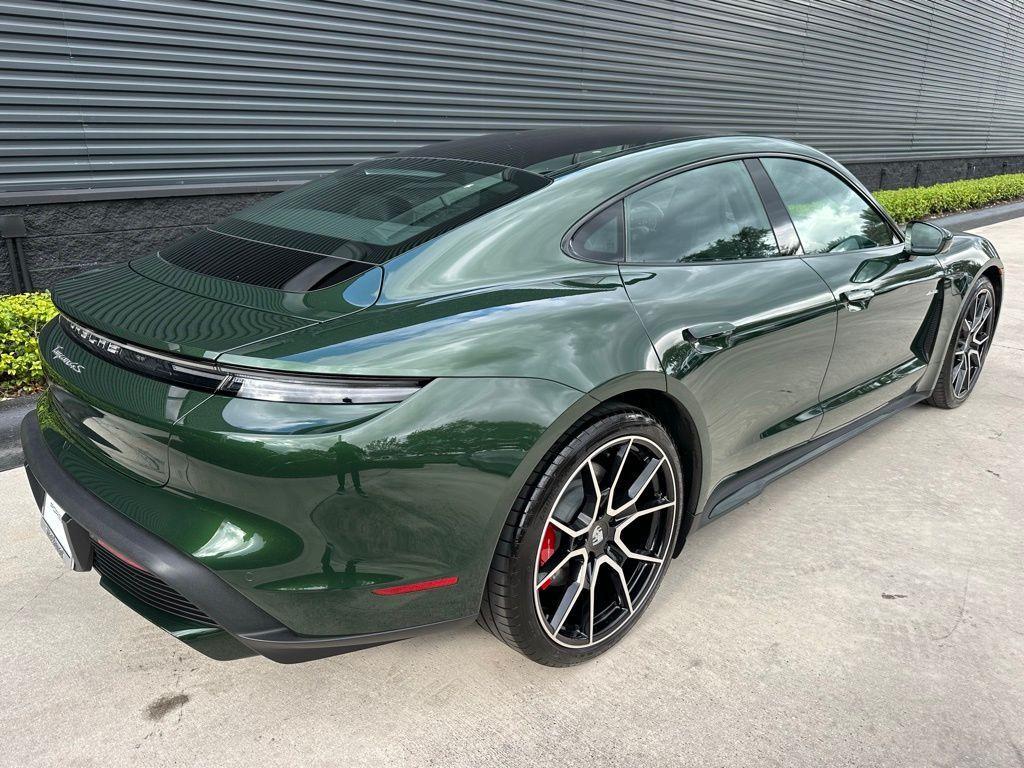 used 2025 Porsche Taycan car, priced at $134,995