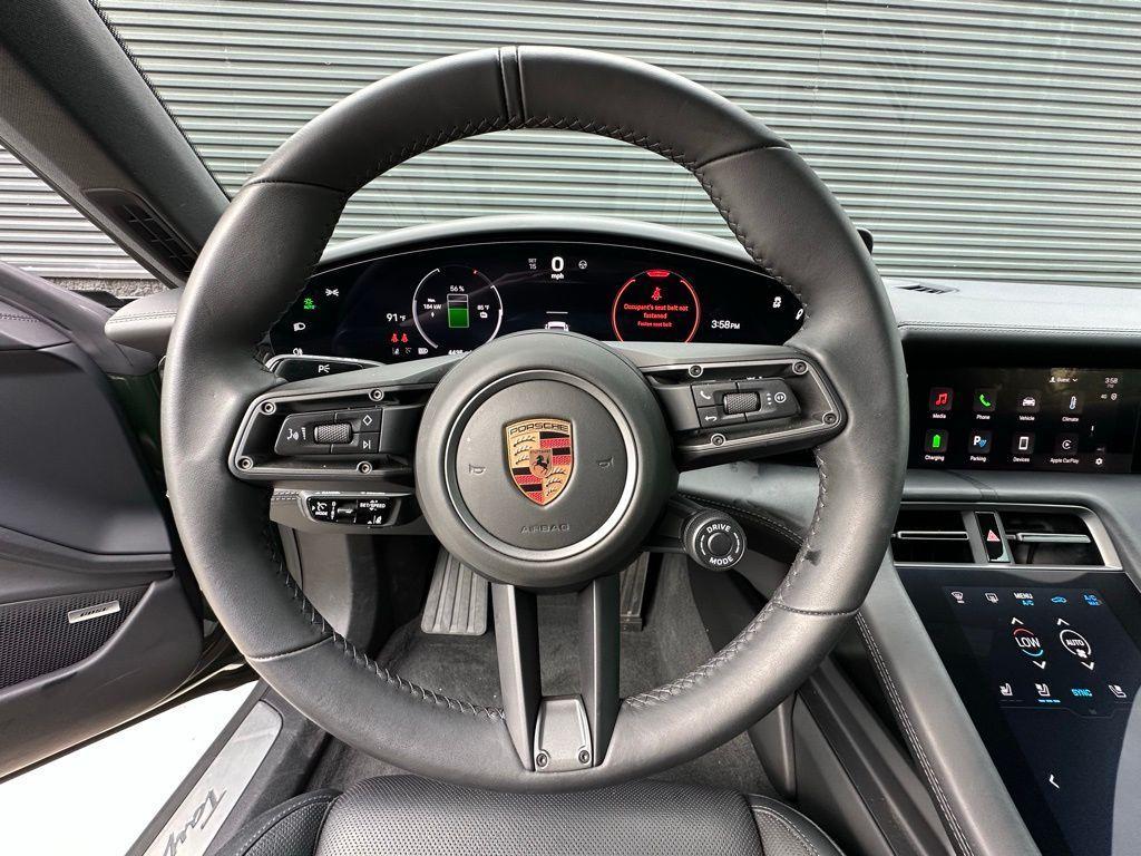 used 2025 Porsche Taycan car, priced at $134,995
