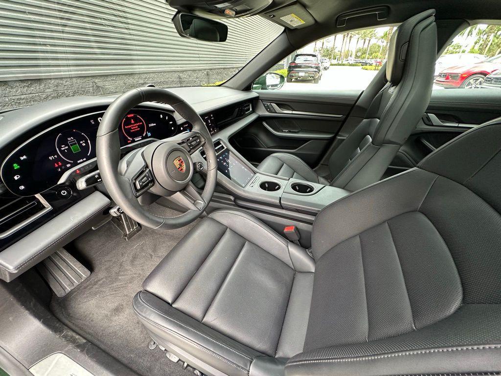 used 2025 Porsche Taycan car, priced at $134,995
