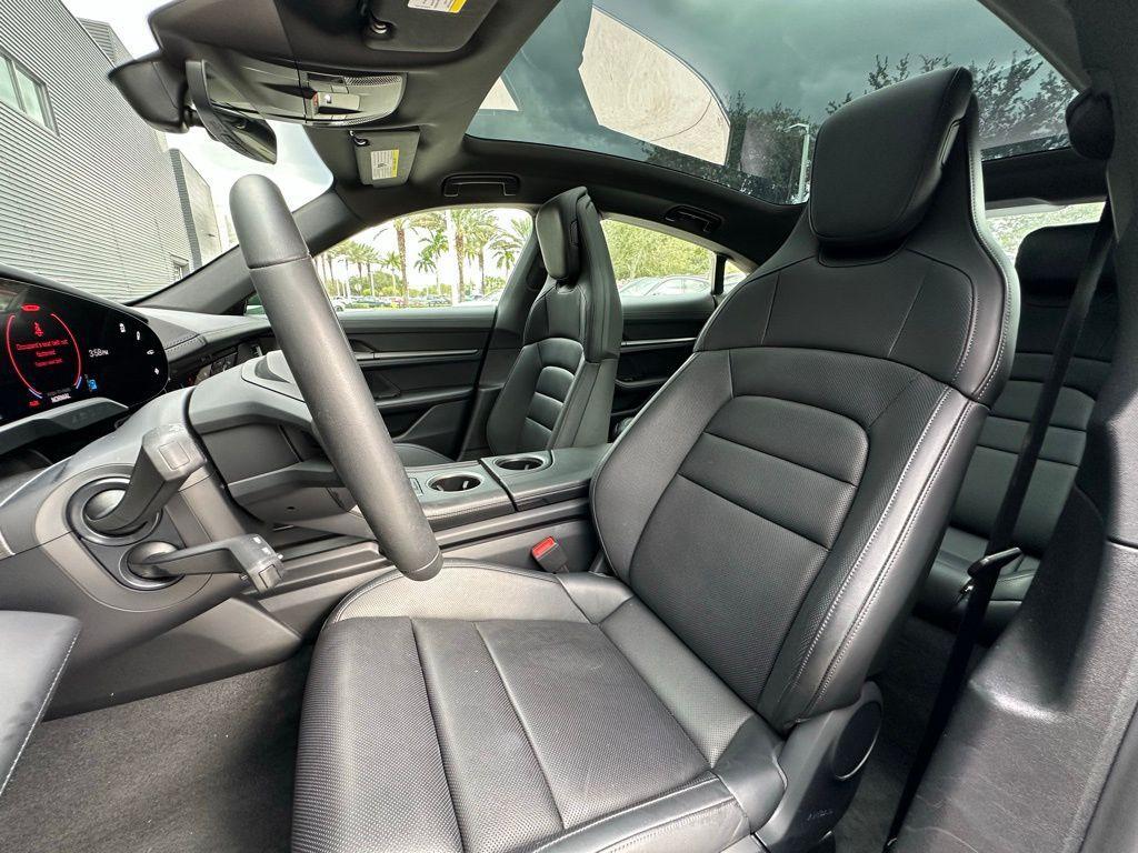used 2025 Porsche Taycan car, priced at $134,995