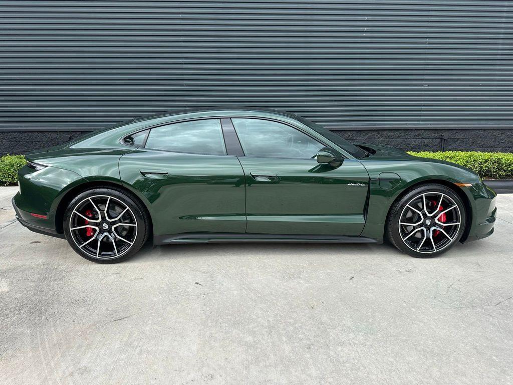 used 2025 Porsche Taycan car, priced at $134,995