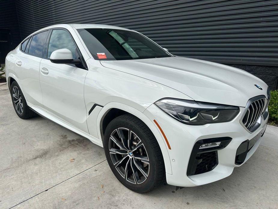 used 2021 BMW X6 car, priced at $49,995