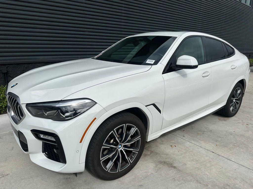 used 2021 BMW X6 car, priced at $49,995