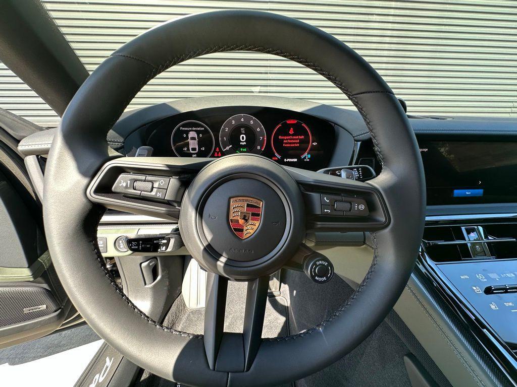 used 2025 Porsche Panamera e-Hybrid car, priced at $158,999