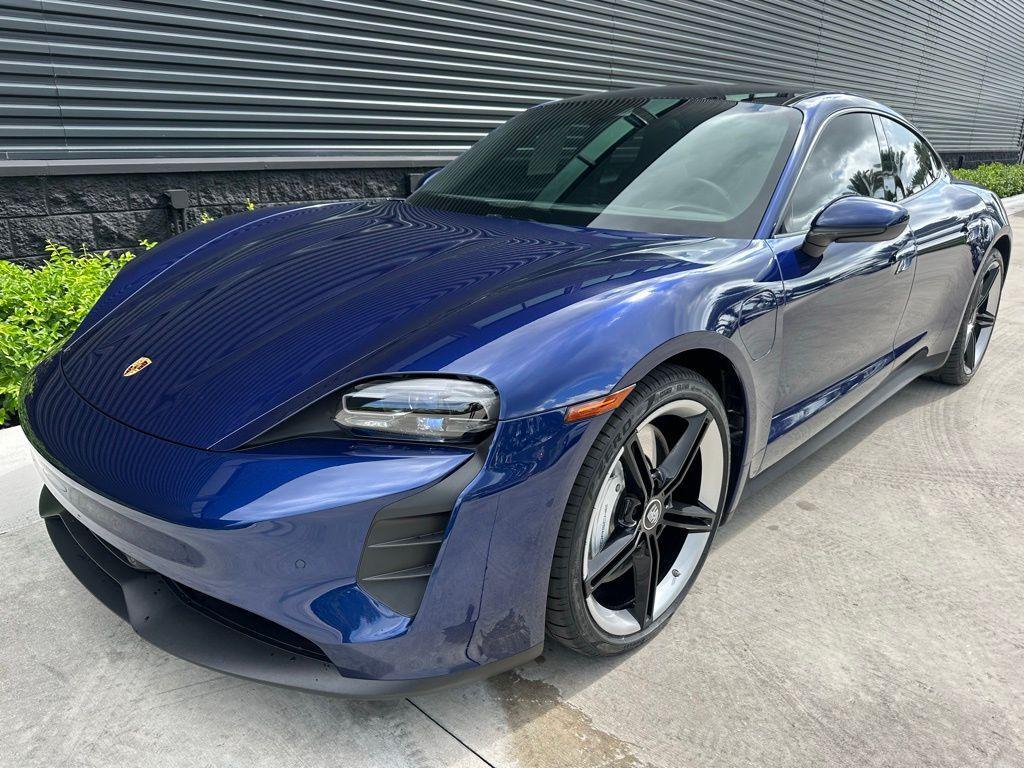 used 2022 Porsche Taycan car, priced at $63,995