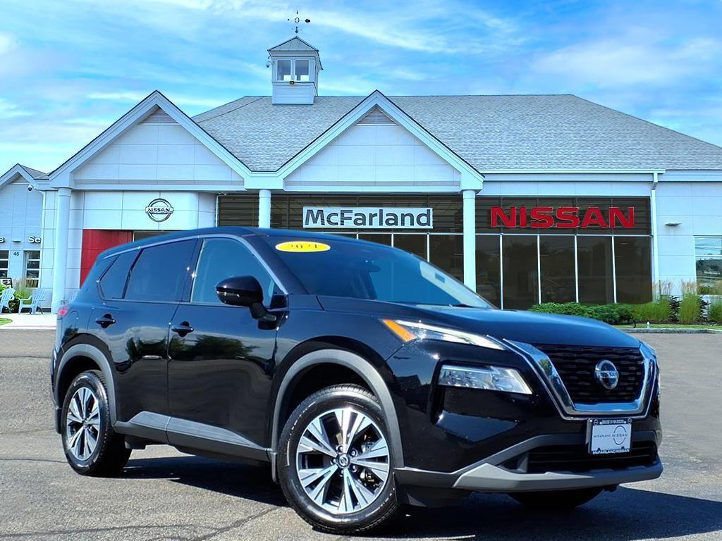 used 2021 Nissan Rogue car, priced at $21,235