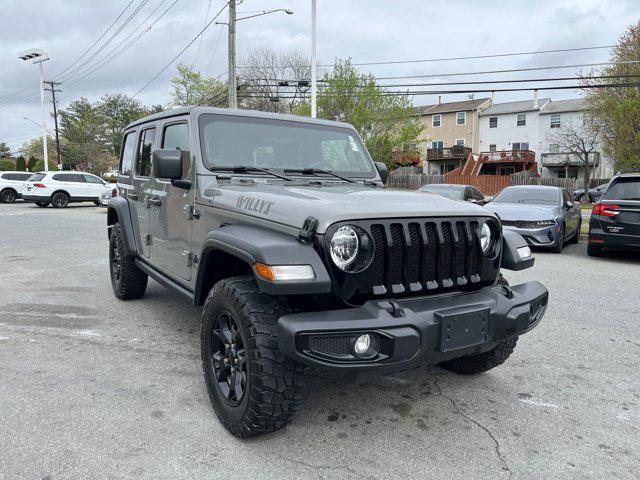 used 2021 Jeep Wrangler Unlimited car, priced at $31,499