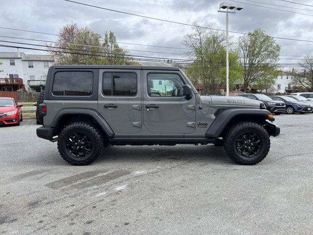 used 2021 Jeep Wrangler Unlimited car, priced at $31,499