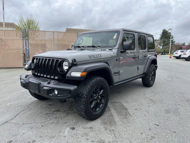 used 2021 Jeep Wrangler Unlimited car, priced at $31,499