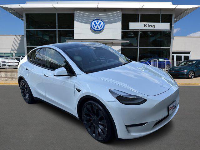 used 2022 Tesla Model Y car, priced at $25,999