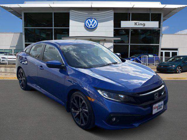 used 2021 Honda Civic car, priced at $19,499