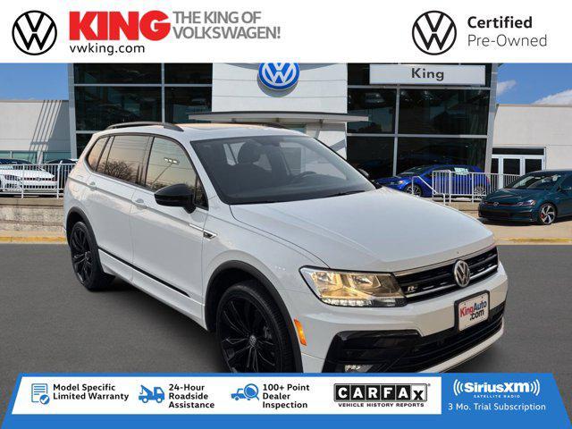 used 2021 Volkswagen Tiguan car, priced at $22,999