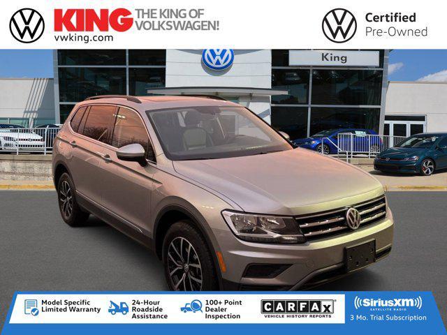 used 2021 Volkswagen Tiguan car, priced at $21,499