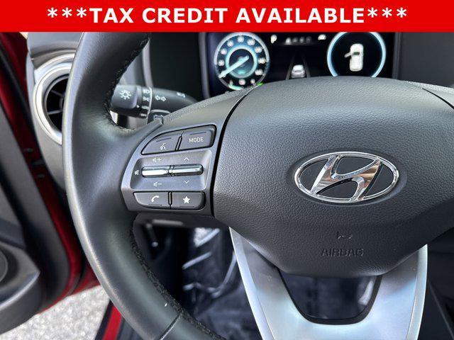 used 2022 Hyundai Kona EV car, priced at $21,499