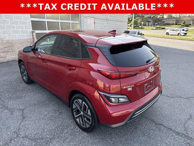 used 2022 Hyundai Kona EV car, priced at $21,499