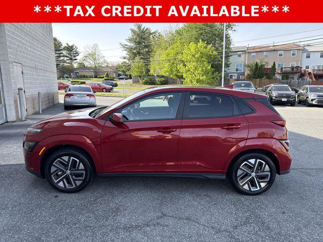 used 2022 Hyundai Kona EV car, priced at $21,499