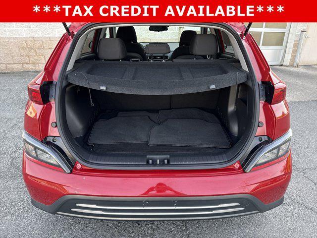 used 2022 Hyundai Kona EV car, priced at $21,499