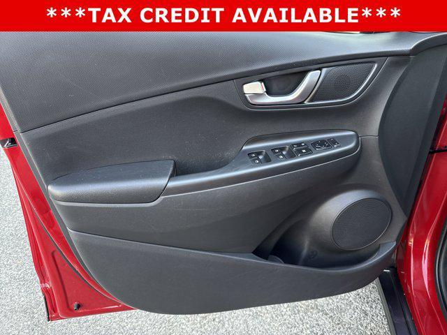 used 2022 Hyundai Kona EV car, priced at $21,499