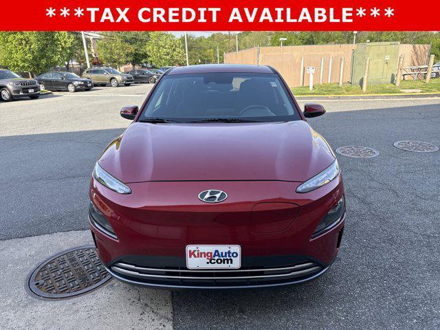 used 2022 Hyundai Kona EV car, priced at $21,499