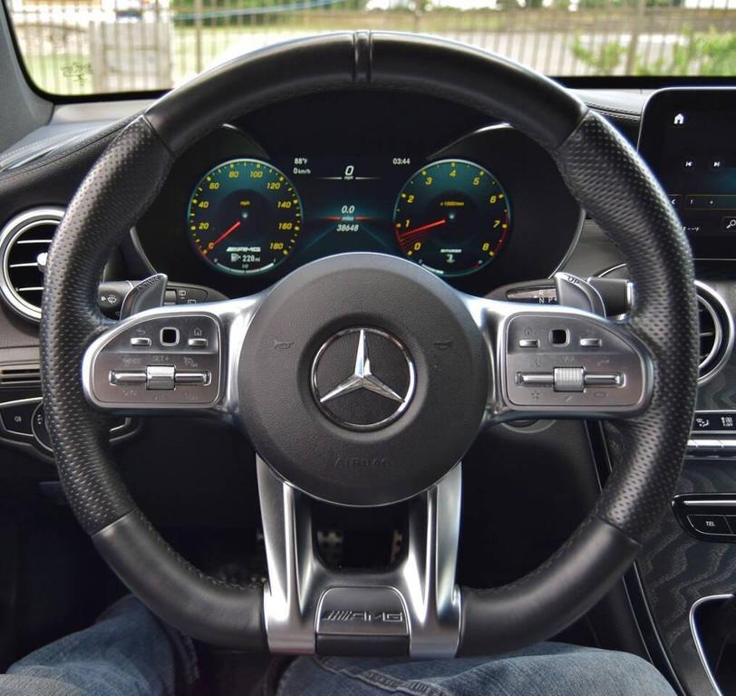 used 2022 Mercedes-Benz AMG GLC 43 car, priced at $40,998